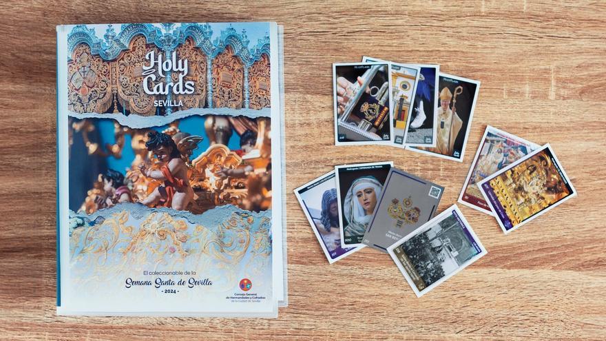 Los cromos de la Semana Santa de Sevilla se amplían en 2024 a Jerez, Córdoba y Málaga