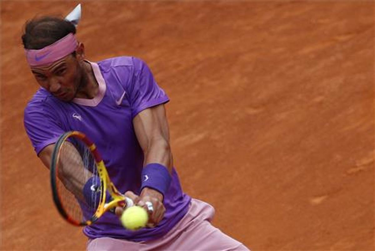 Nadal conquereix la desena a Roma i contra Djokovic