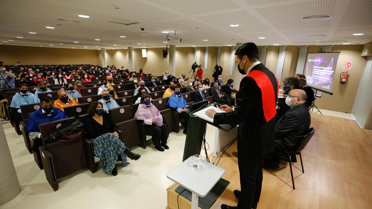 Acto de inauguración de curso en la sede de la UIB de Ibiza, en una imagen de archivo.