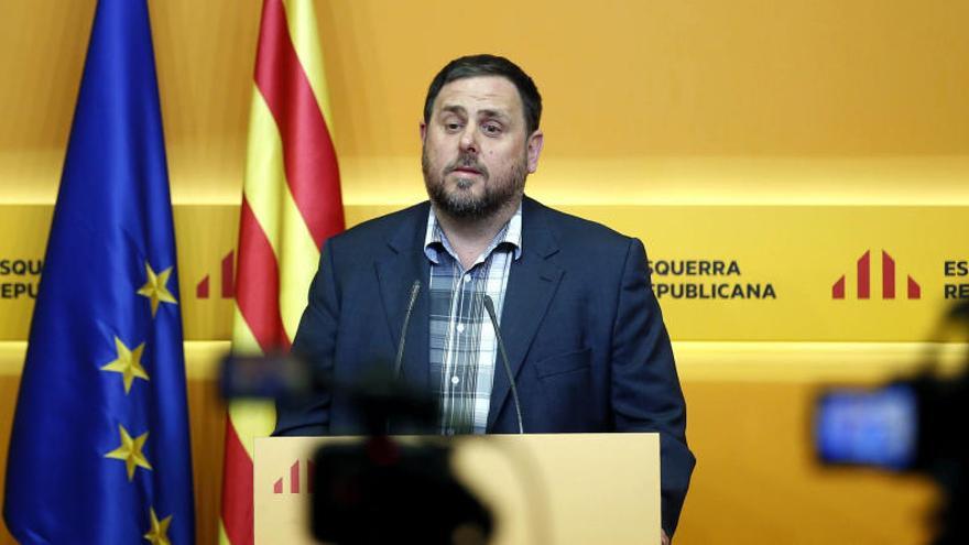 Oriol Junqueras, líder de ERC.