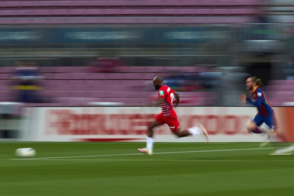 El Barça - Granada, en imatges