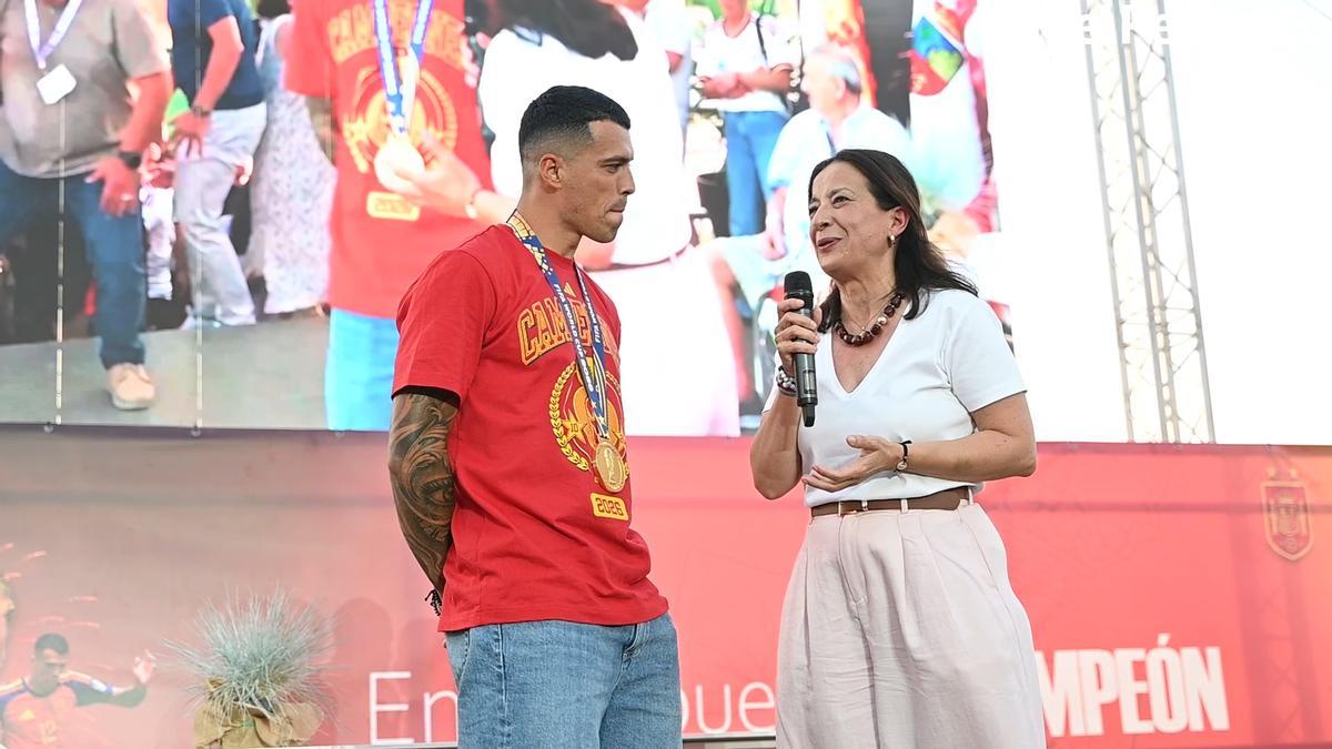 Don Benito se ha volcado esta noche con Pedro Porro.