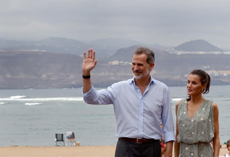 Primera visita de los Reyes de España a Canarias tras la pandemia del coronavirus