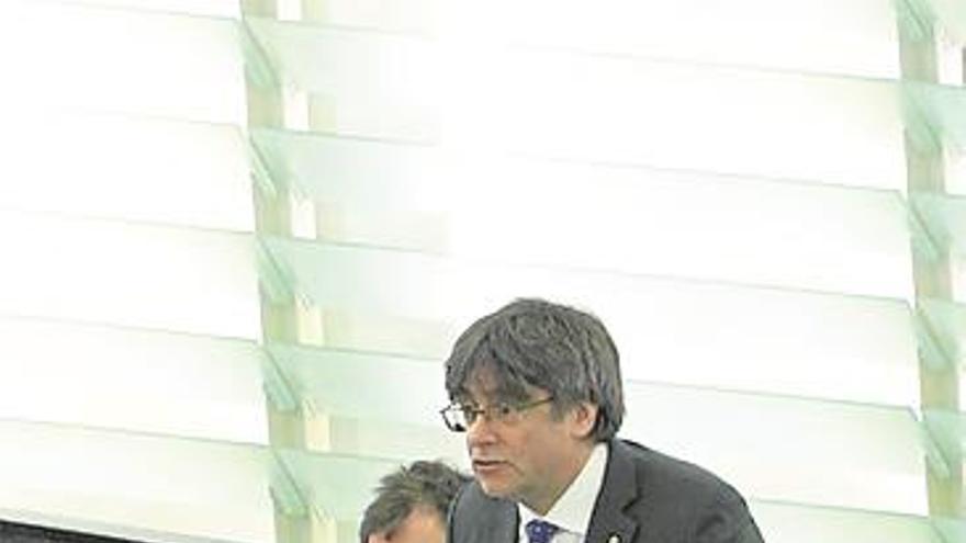 Los Verdes, reacios a incorporar a Puigdemont en la Eurocámara