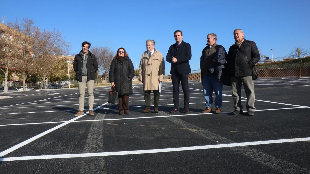 Inauguración del párking del Naranjo.