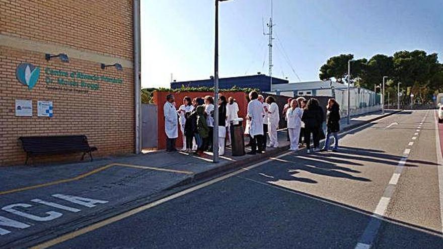 Simulacre d&#039;incendi al CAP Moisès Broggi de l&#039;Escala