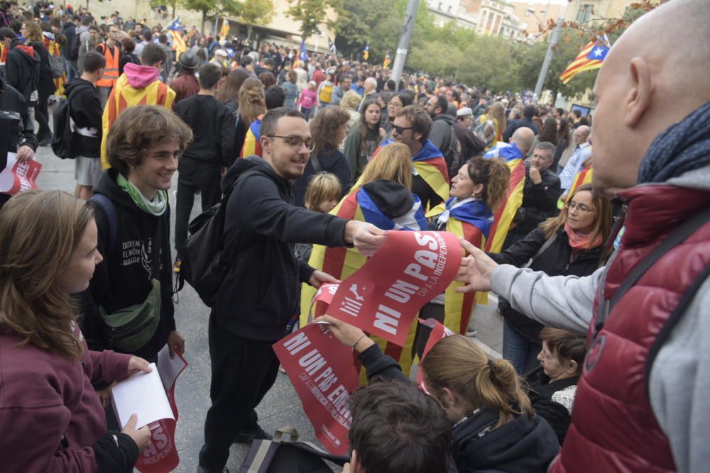 Manifestació del 18 d'octubre, a Manresa