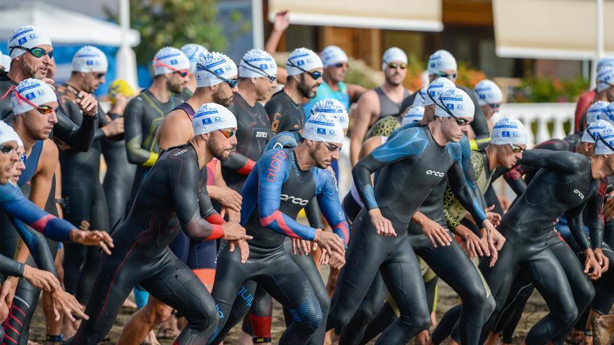 El colombiano Andrés Eduardo Díaz y la argelina Kahina Mebarki reinan en el Tri Salinetas Ciudad de Telde 2023