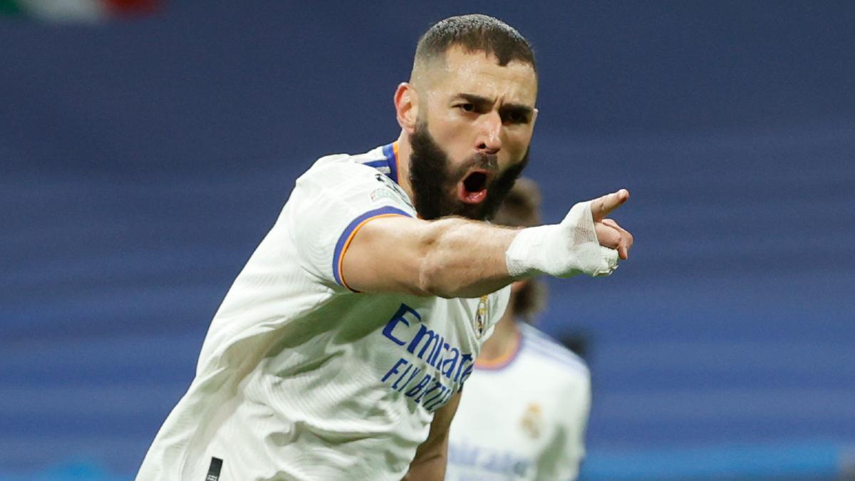 Benzema, héroe de la noche en el Bernabéu