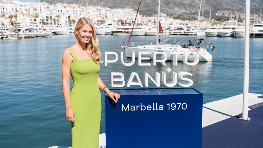 Lady Kitty Spencer en Puerto Banús.