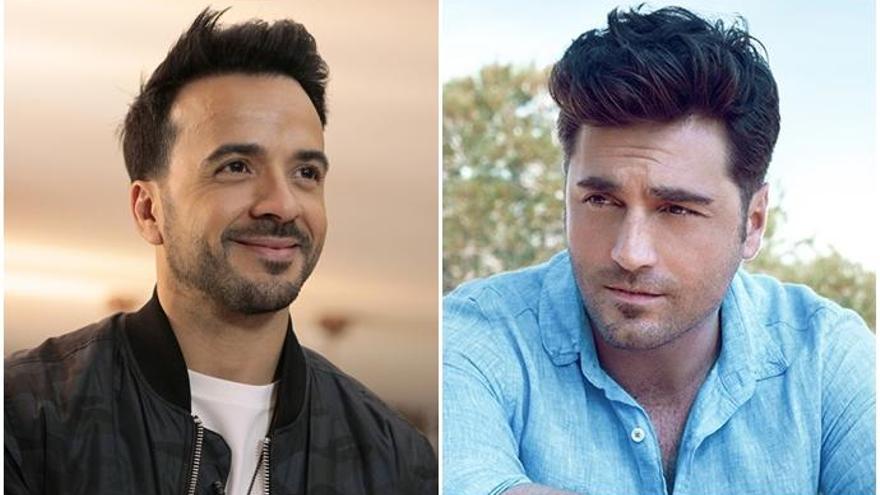 Luis Fonsi y David Bustamante.