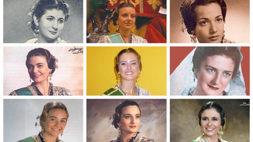 Todas las reinas de la Magdalena de Castelló, de 1945 a 2020