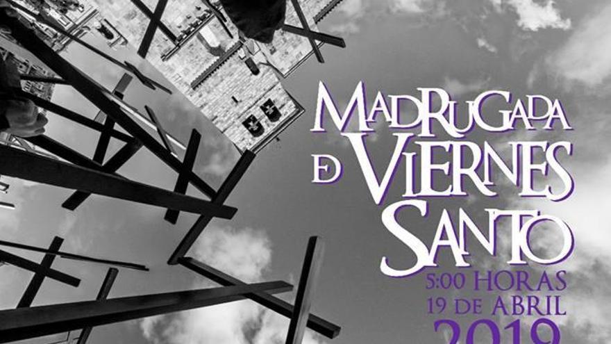 Cartel anunciador de La Madrugada de Viernes Santo 2019