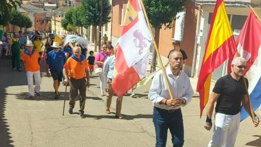 Procesión en honor a San Roque durante las fiestas patronales.