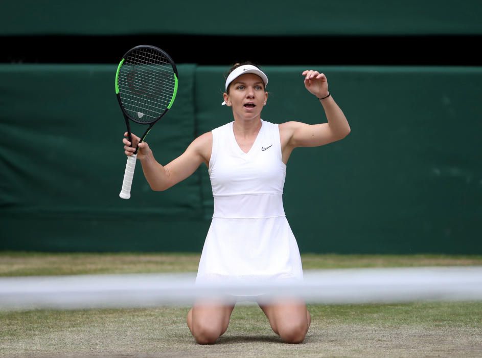 Simona Halep conquista Wimbledon