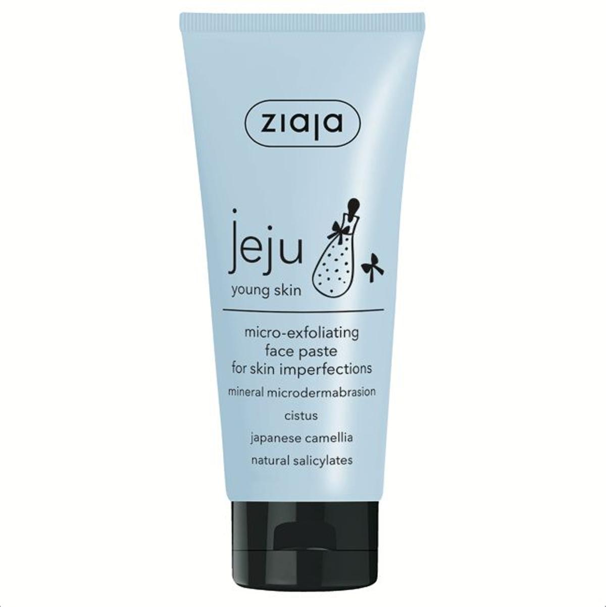 Pasta Microexfoliante Facial Jeju, de Ziaja