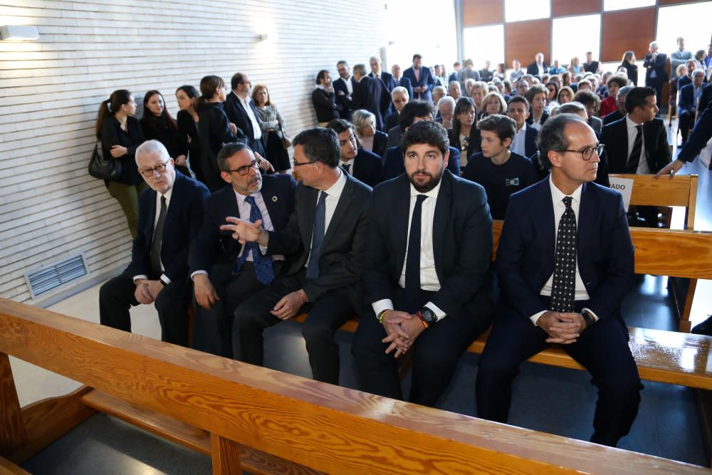 Funeral del exalcalde de Murcia Clemente García