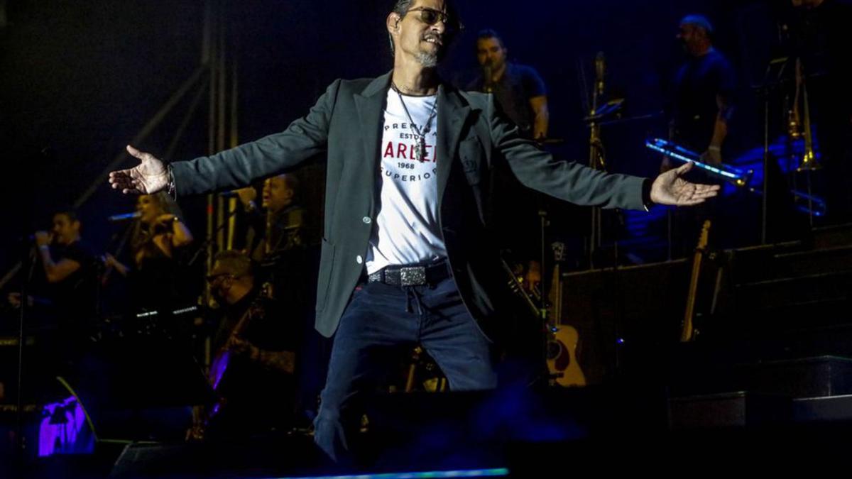 Marc Anthony arrasó ante unas 9.000 personas. | B. RAMON