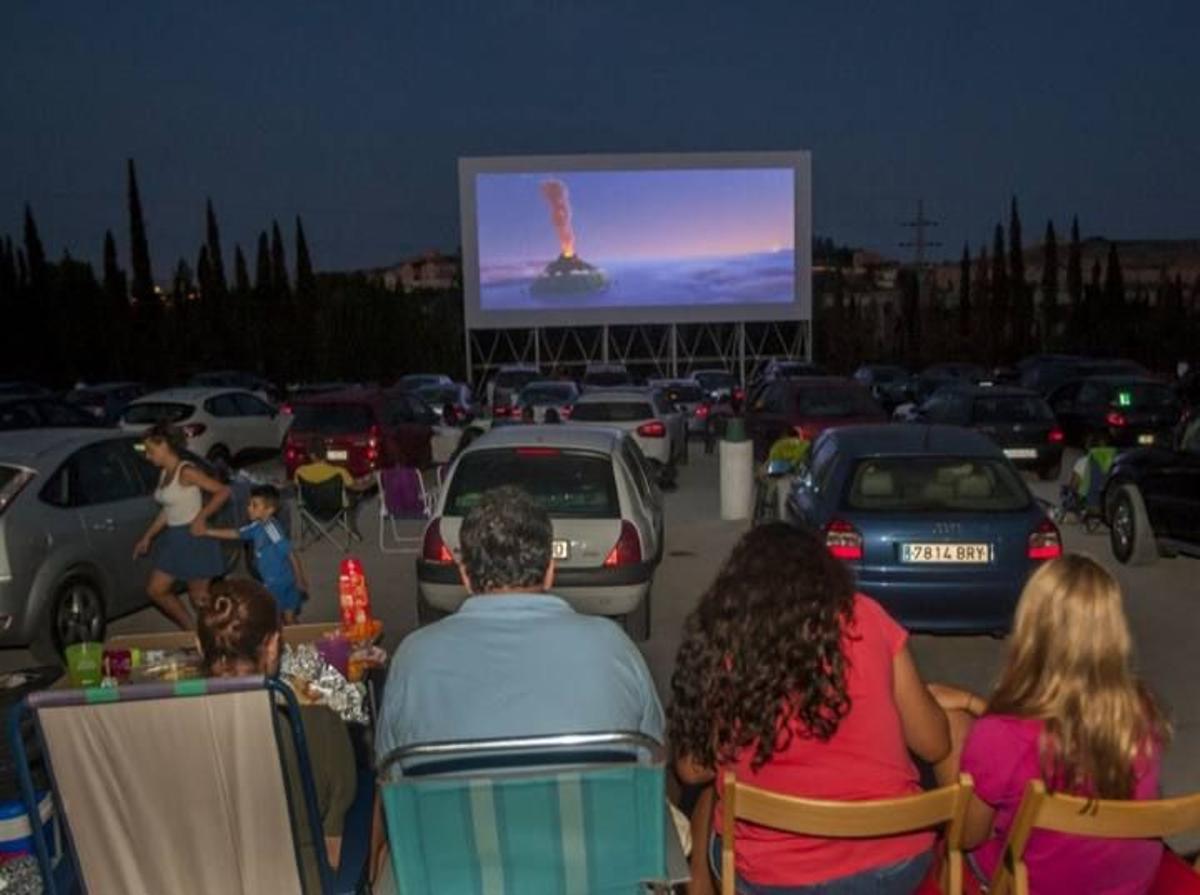 Autocine El sur, en el municipio de Mutxamel
