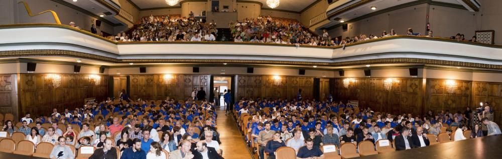 IX Gala Memoria Azul del Real Oviedo