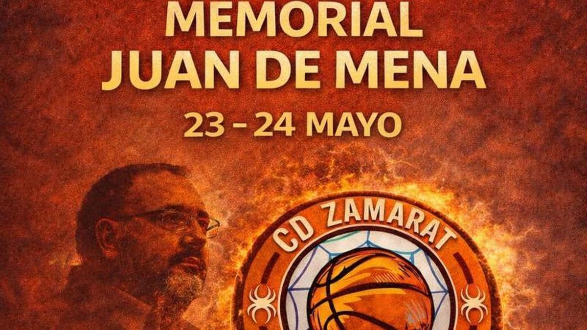 Cartel del Memorial Juan de Mena.
