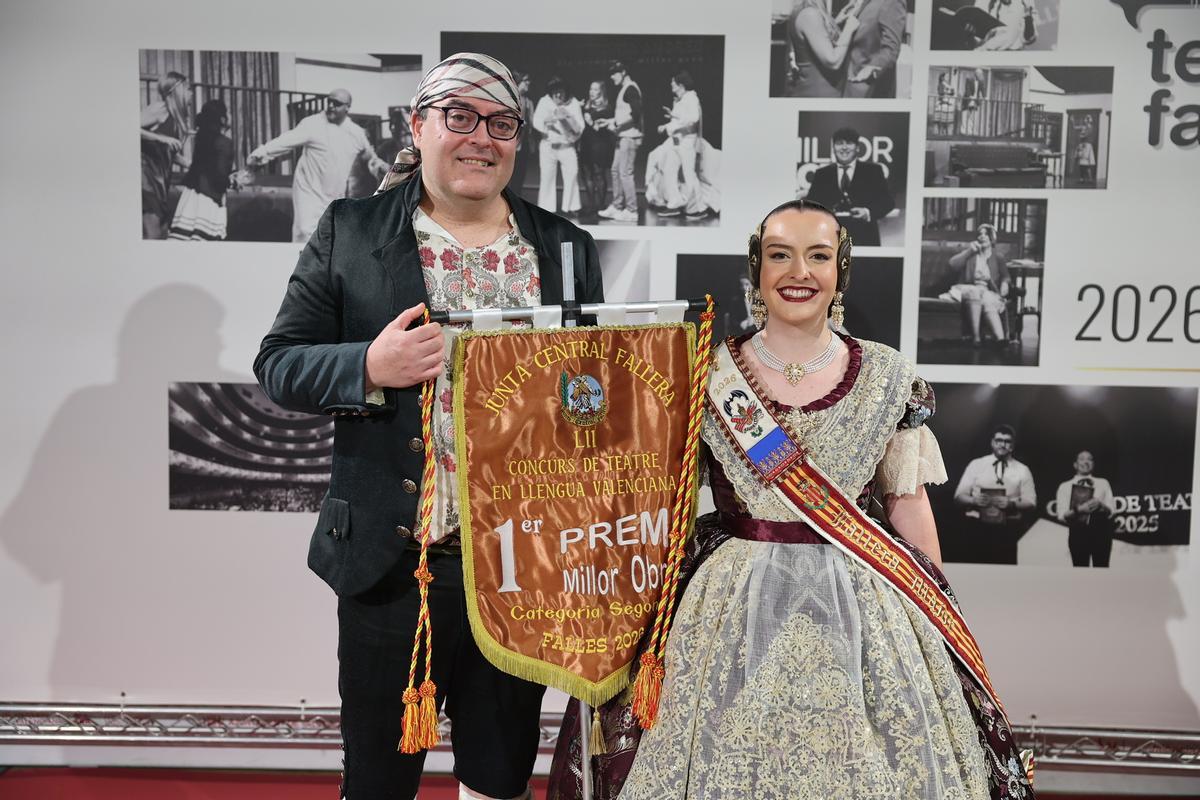 Los ganadores del Teatre Faller 2026 Los ganadores del Teatre Faller 2026