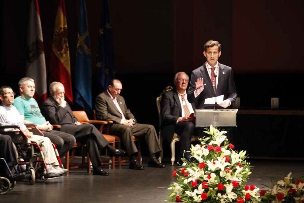 Entrega de las distinciones del Ayuntamiento de Gijón