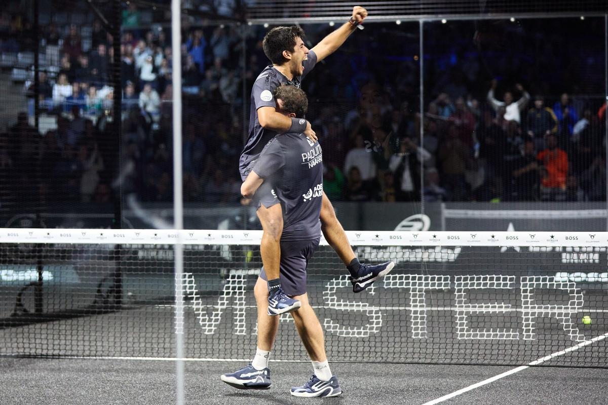 Paquito y Chingotto eufóricos tras el triunfo