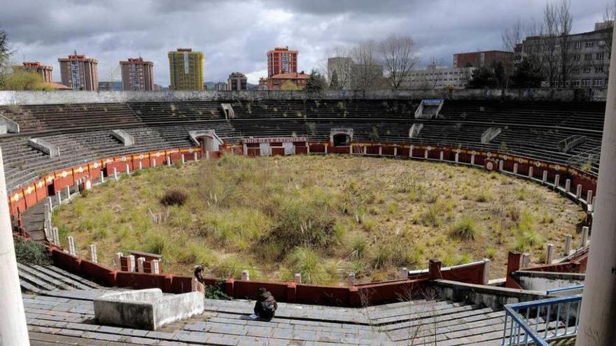 Interior de la plaza de toros de Buenavista.