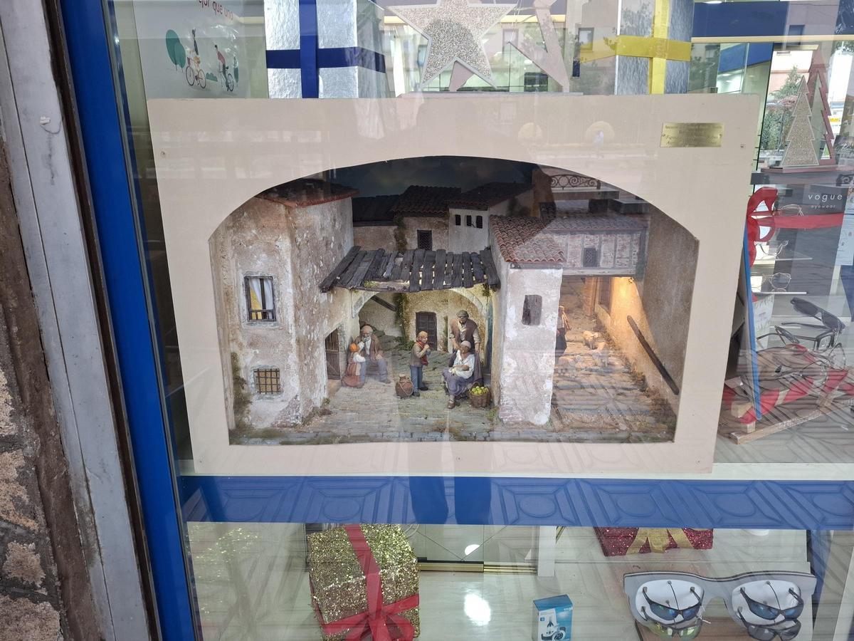 Belén decoración 'Ópticas Poveda', Pozuelo