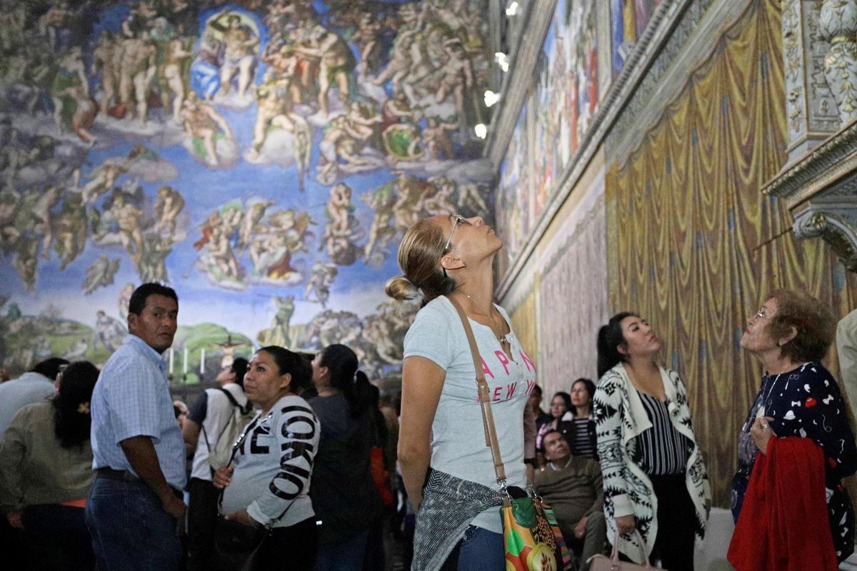 Dentro del 'Juicio Final' de Miguel Ángel: la limpieza que revivirá la joya de la Sixtina