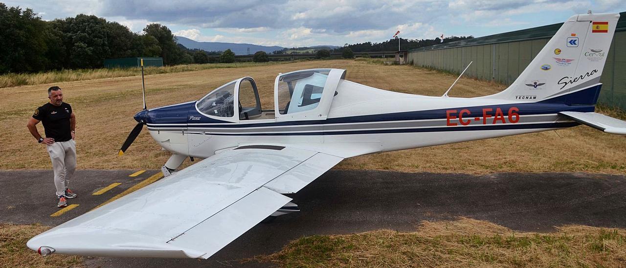 Manejar un avión de recreo sería posible con la formación que se impartirá en el escuela Cileno. |  // NOÉ PARGA