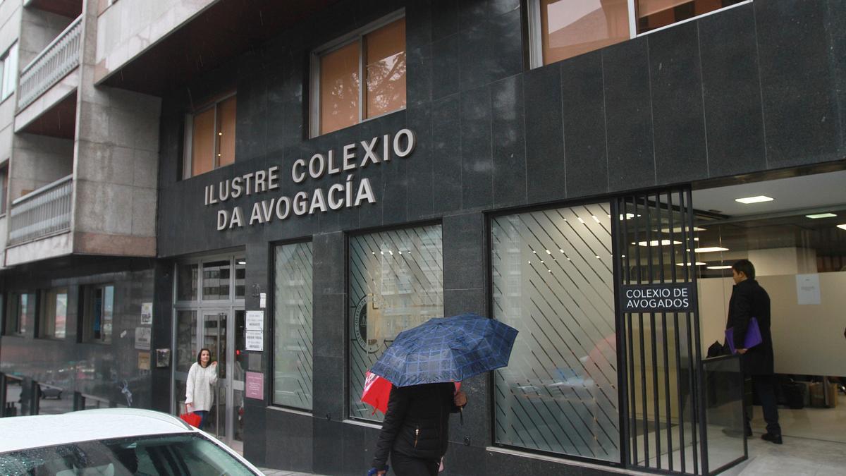 Sede del colegio de la abogacía de Ourense, en una imagen de archivo. // IÑAKI OSORIO