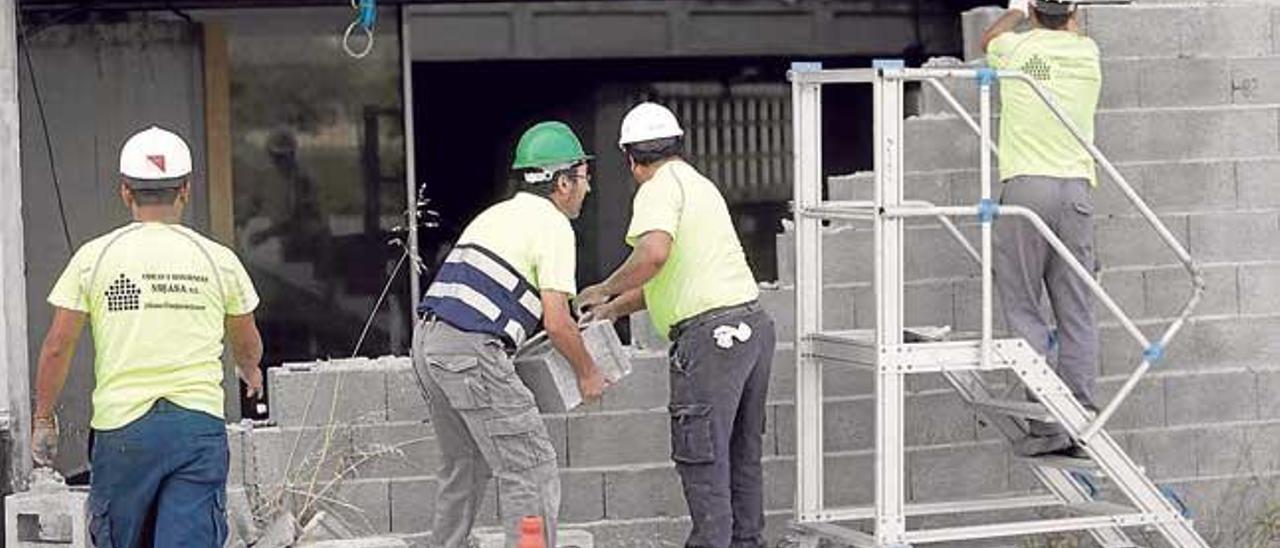 El empleo en la construcción balear está creciendo a un ritmo próximo al 13%.