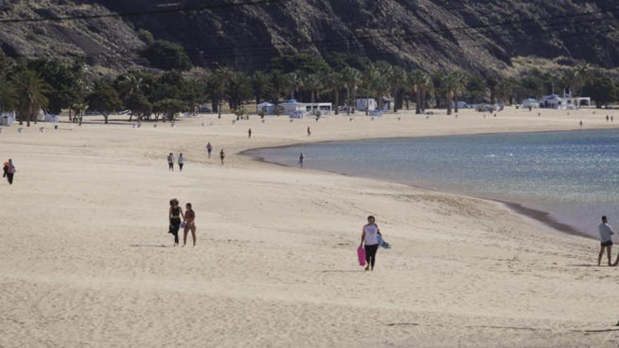 Playa de Las Teresitas.