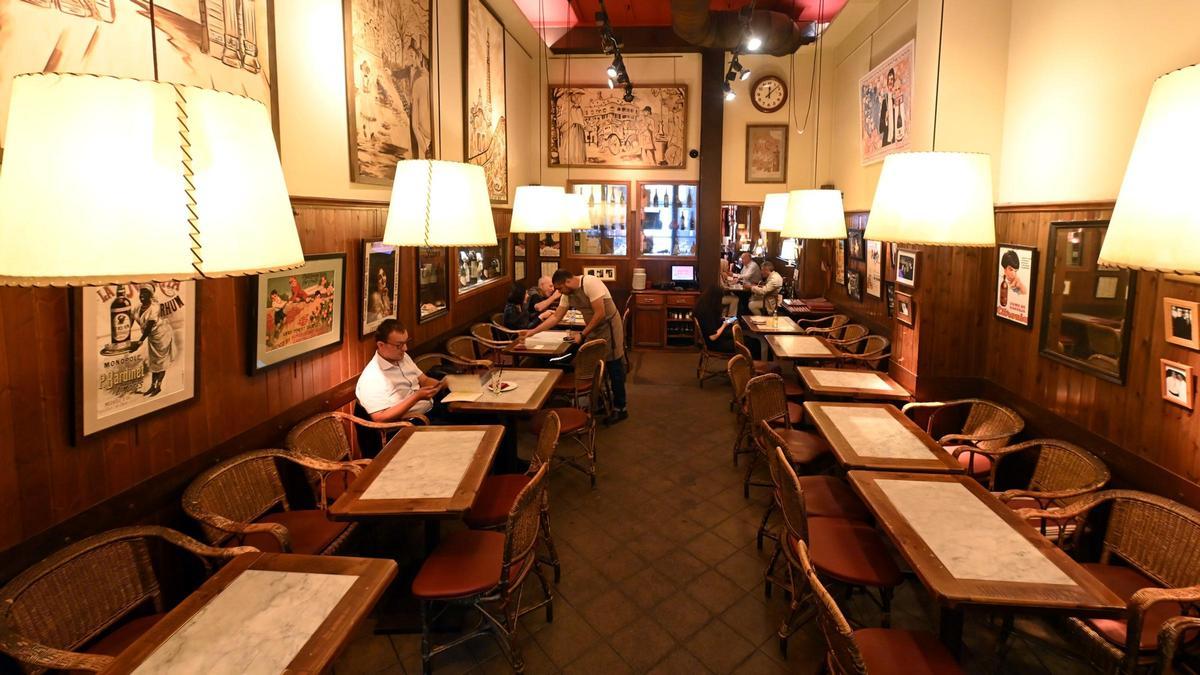 Uno de los comedores de Casa Alfonso.