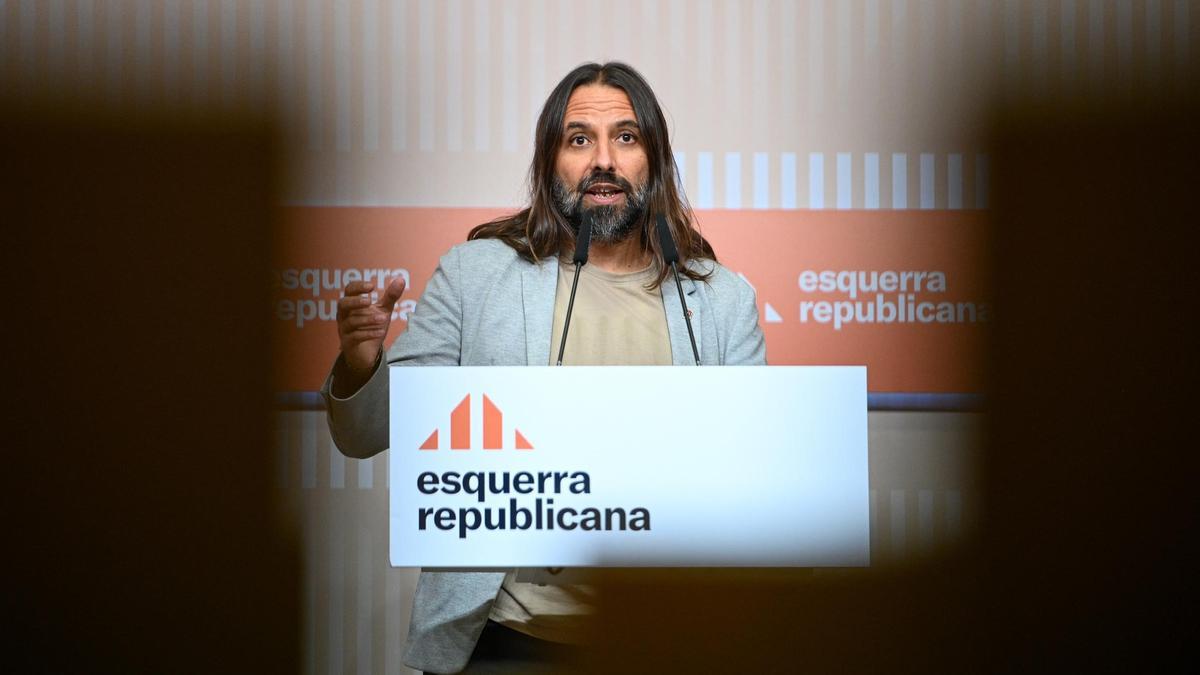 El portavoz adjunto de ERC en el Parlament, Jordi Albert.