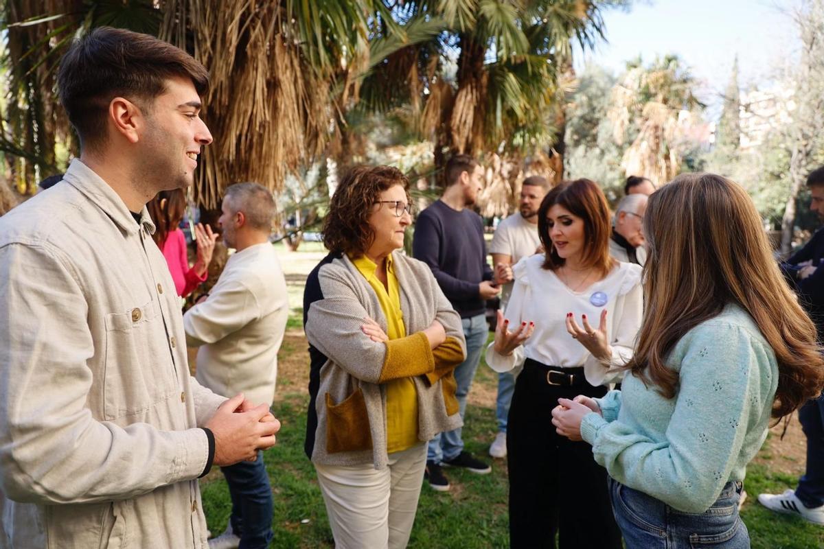 Así ha sido la presentación de la candidatura de Parlant Clar para la dirección autonómica de Podemos