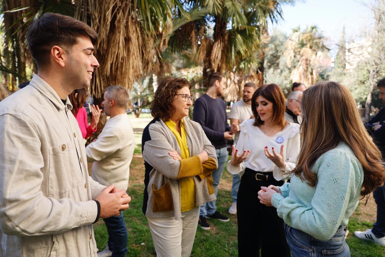 Así ha sido la presentación de la candidatura de Parlant Clar para la dirección autonómica de Podem