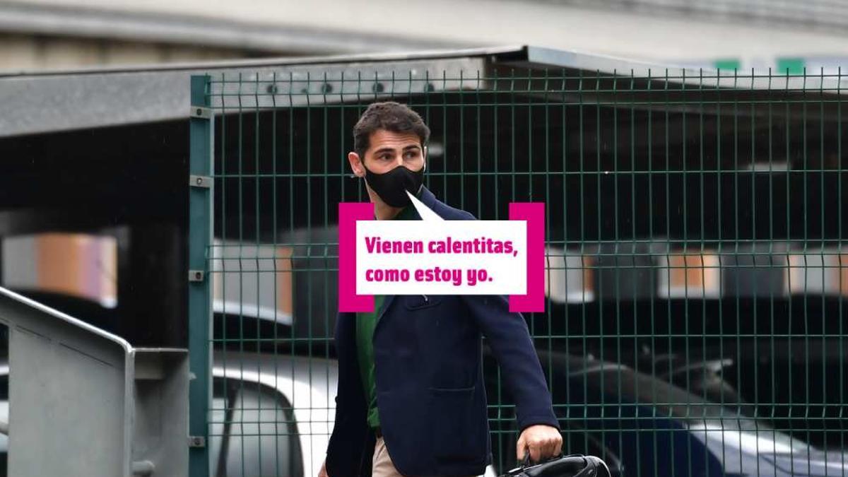 Iker Casillas está calentito en la portada de Diez Minutos