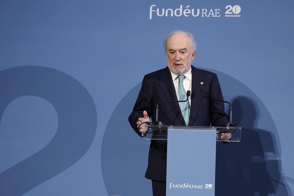 Muñoz Machado, en la Real Academia Española.