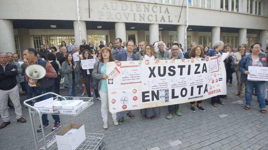 Protesta sindical por falta de medios en juzgados