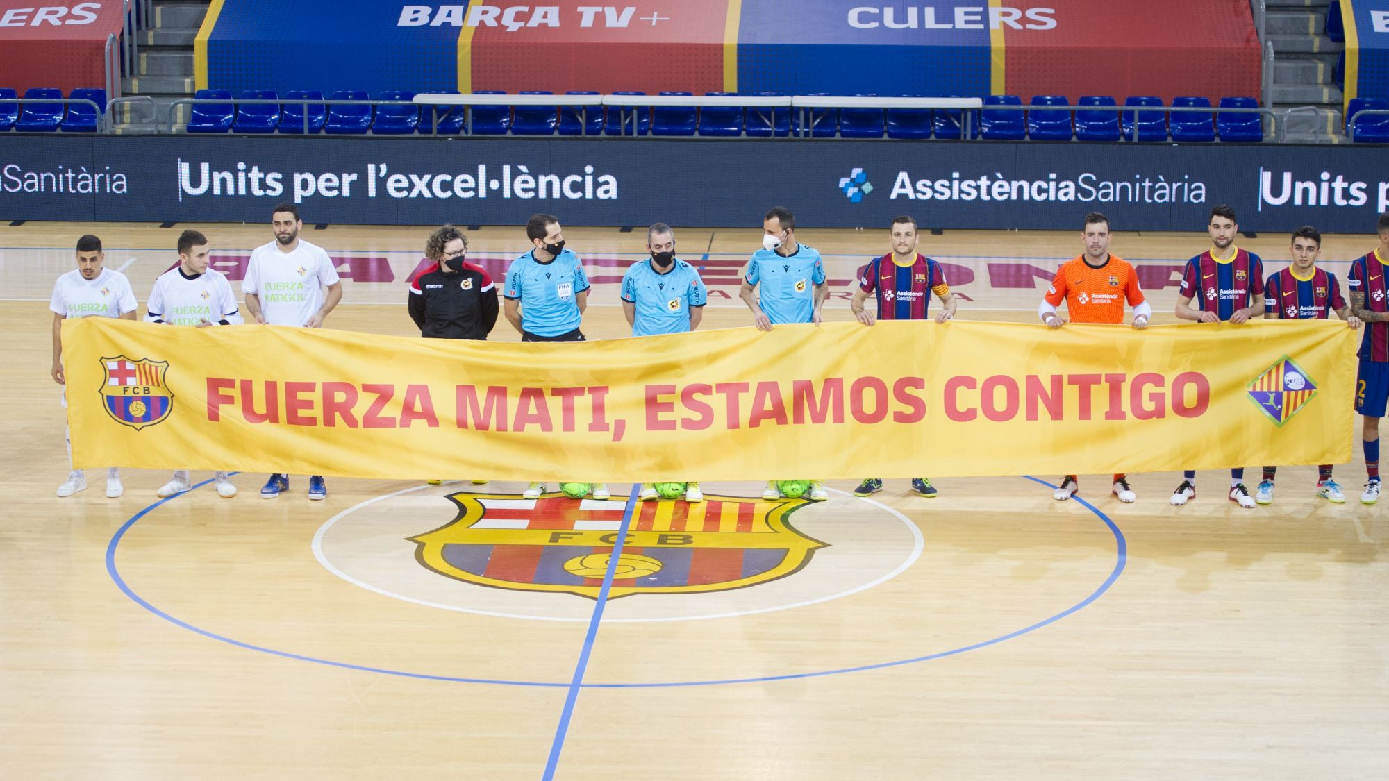 El Palma Futsal pierde en su visita al Palau Blaugrana