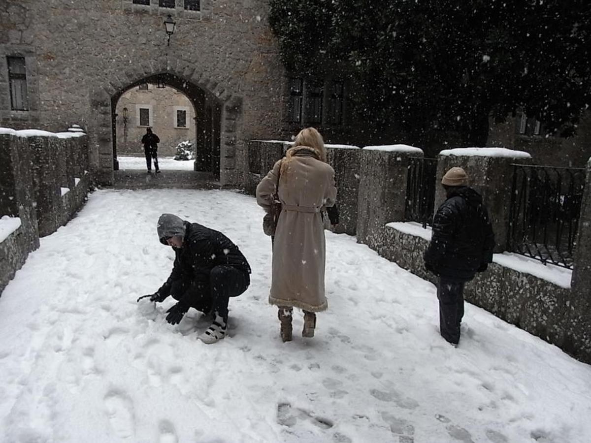 Se cumplen 14 años de la gran nevada en Mallorca de febrero de 2012, la segunda más importante de la historia