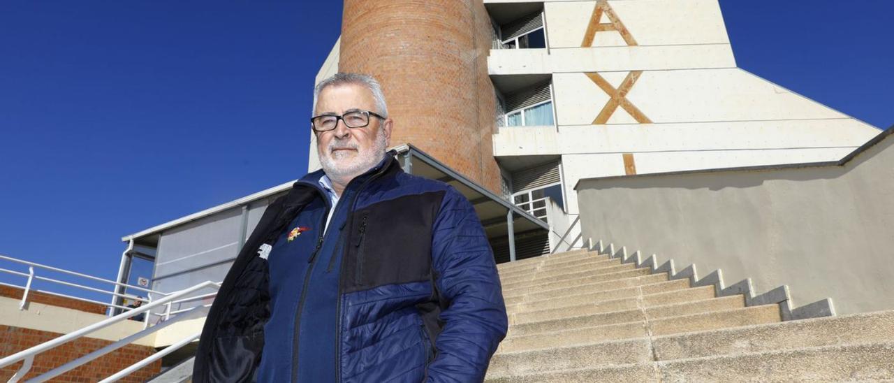 El presidente de la Asociación Provincial Auto-Taxi de Zaragoza, Miguel Ángel Perdiguero.    | JAIME GALINO