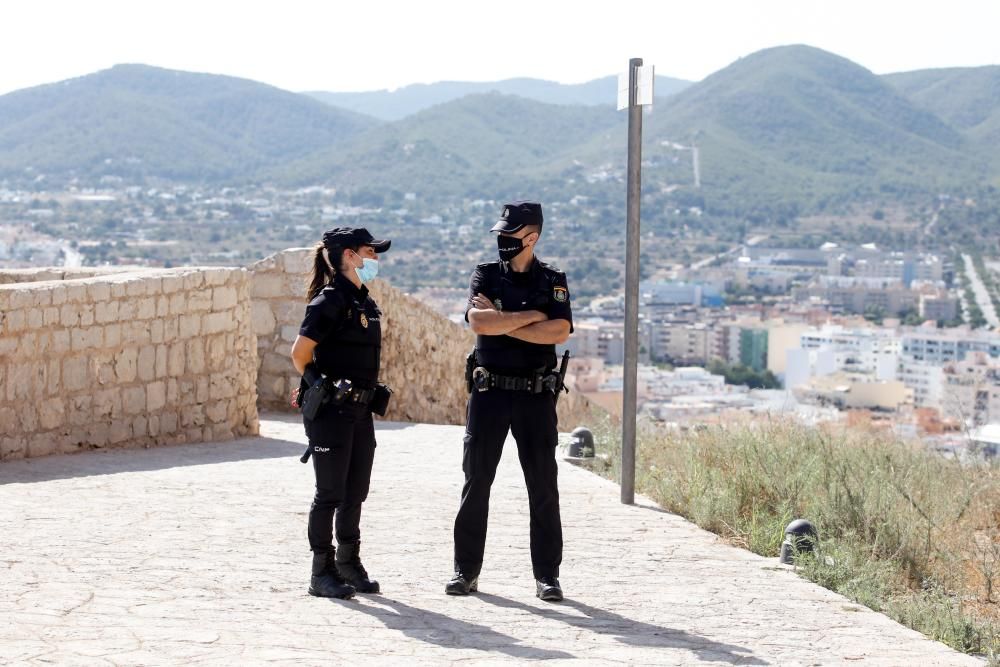 Visita a las obras del Parador de Turismo de Ibiza