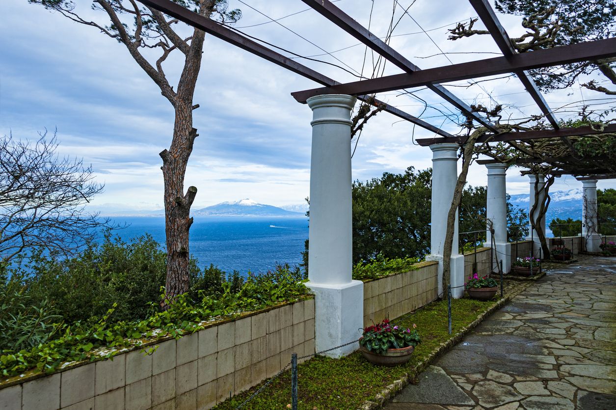 El paisaje que se ve desde los balcones es impresionante.