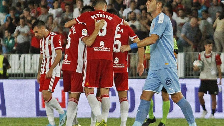 El Girona va caure el passat setembre a Almeria.