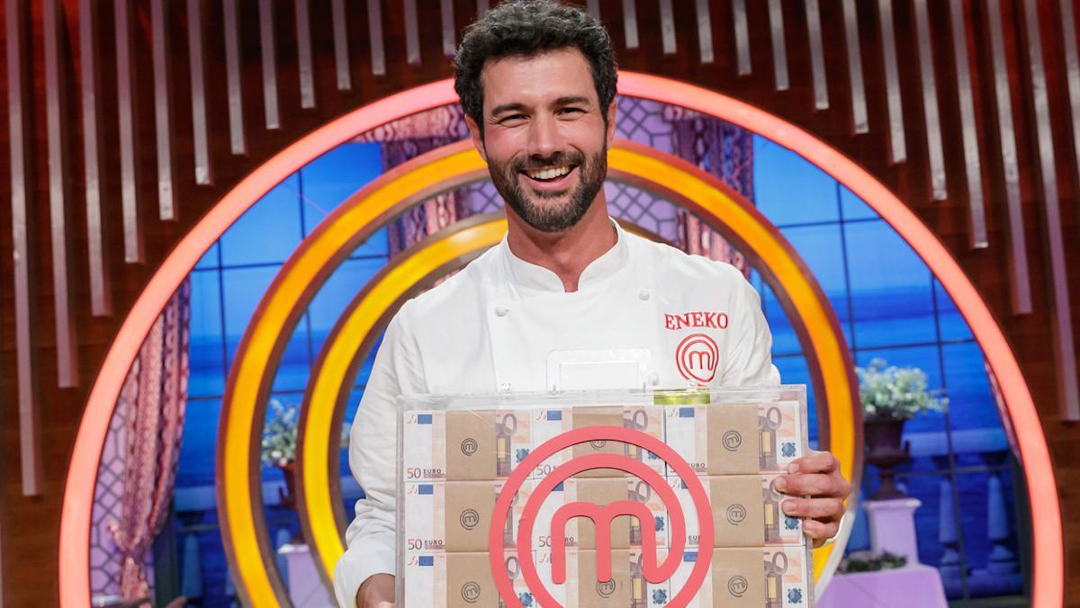 Eneko Fernández, ganador de ’Masterchef’: Tengo ganas de meterme de lleno en la cocina”.