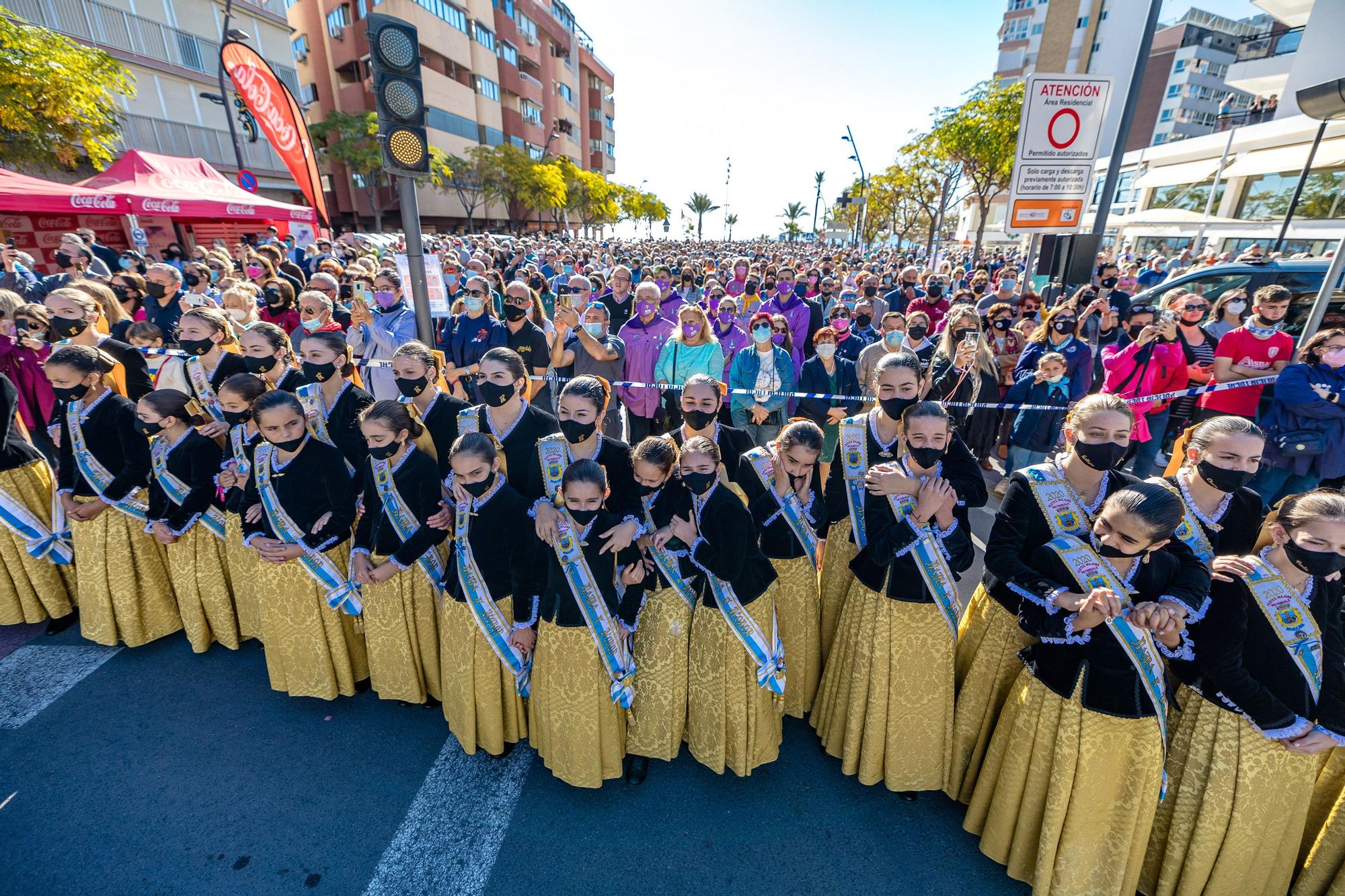 Mascletà en las Fiestas Patronales de Benidorm